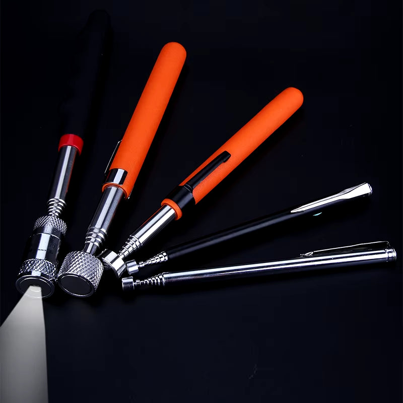 Mini Portable Telescopic Magnetic Magnet Pen Handy Tool Capacity for Picking up Nut Bolt Extendable Pickup Rod Stick
